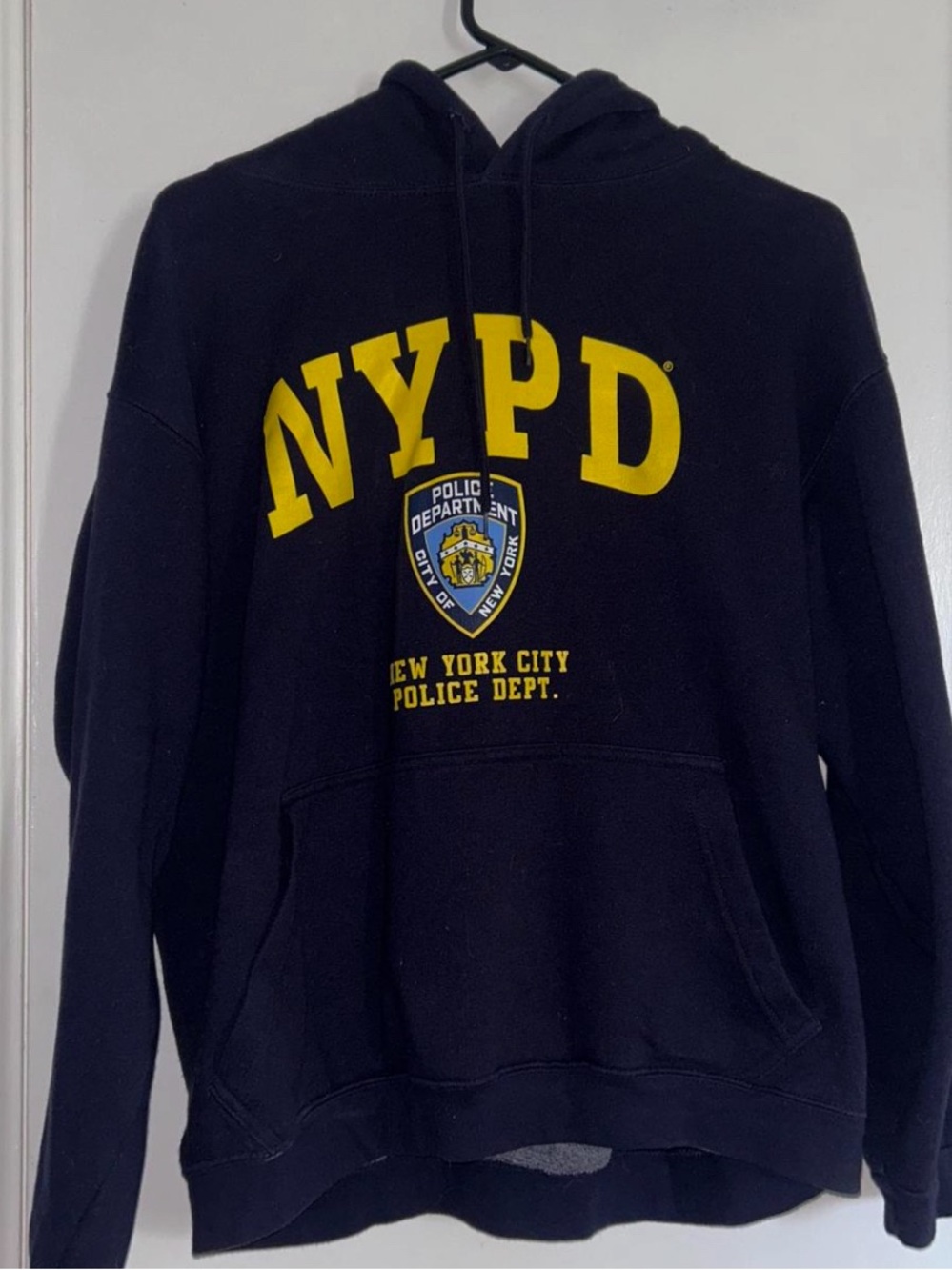 NYPD Navy Blue Pullover Hoodie READ DESCRIPTION